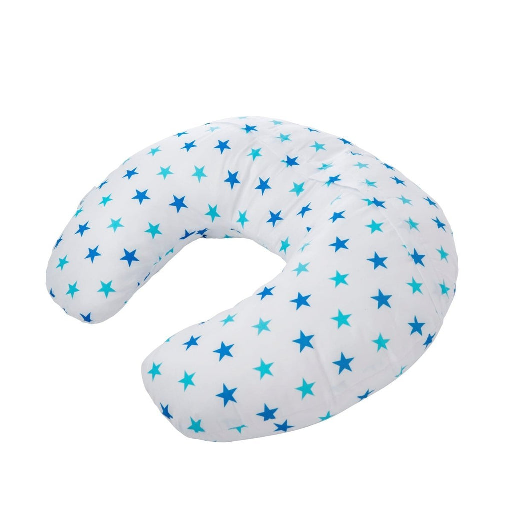 Breast Feeding Nursing Pillow - Little Blue Star (COVER ONLY) - Nursing Pillow Covers