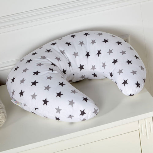 Breast Feeding Nursing Pillow  - Silver Twinkle (COVER ONLY)-0