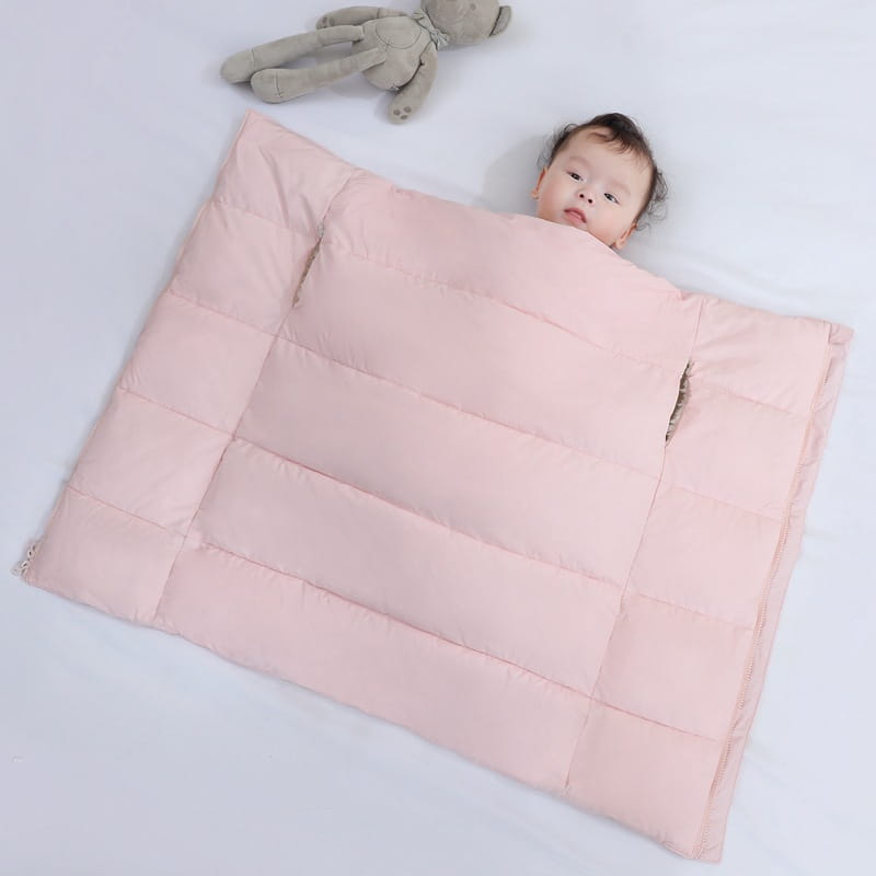 Autumn And Winter Warm Thickened Hooded Newborn Swaddle