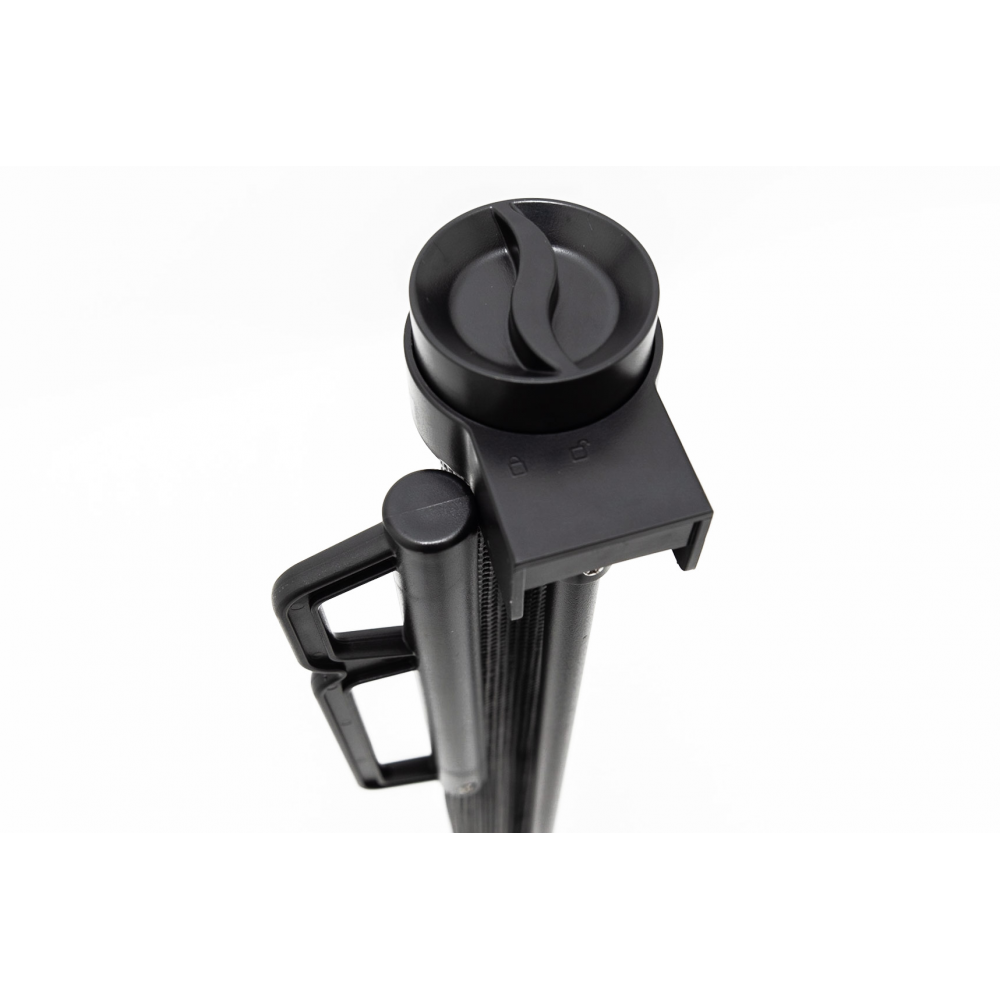 Callowesse Air Retractable Stair Safety Gate 0-140cm – Black - Baby Gate