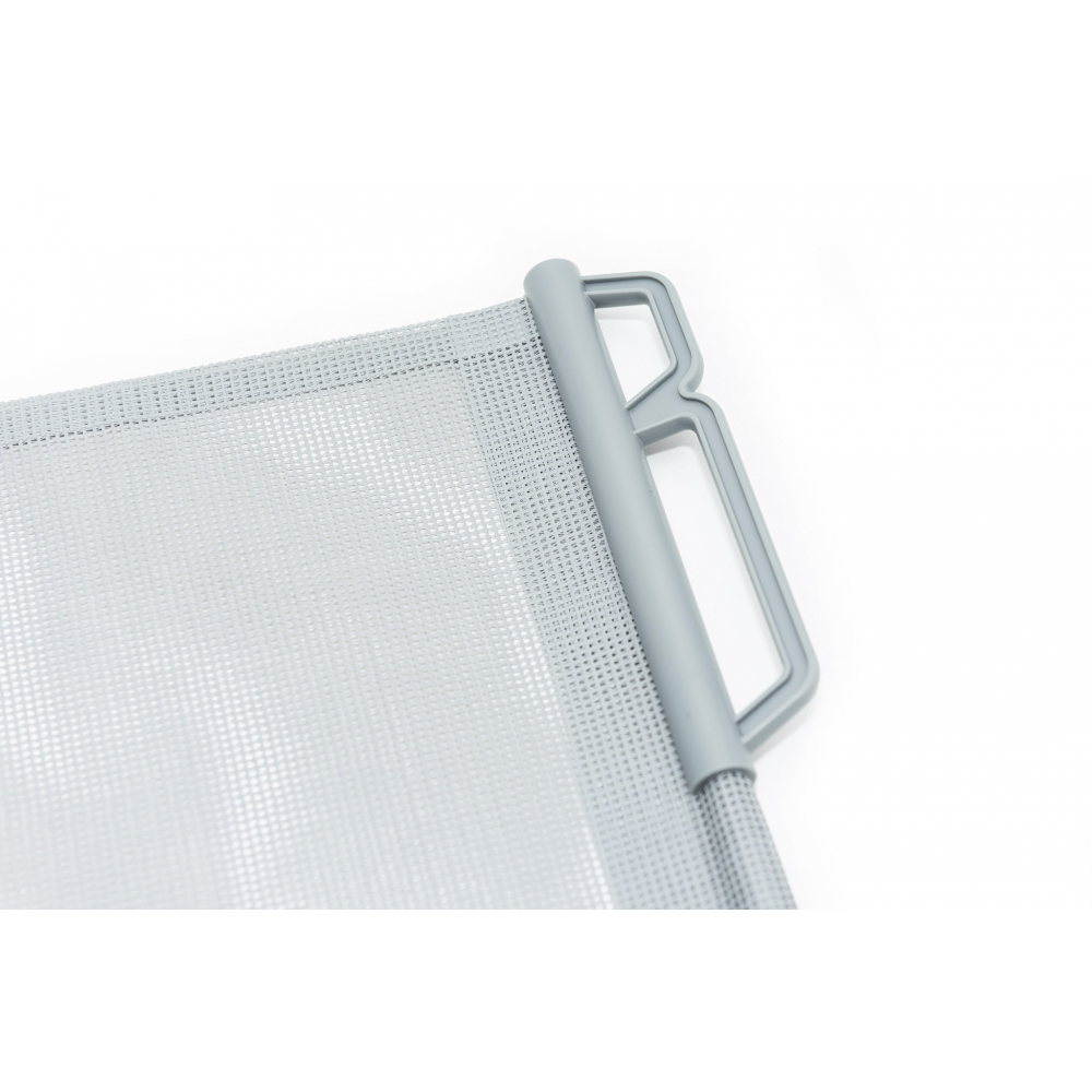 Callowesse Air Retractable Stair Safety Gate 0-140cm – Grey - Baby Gate