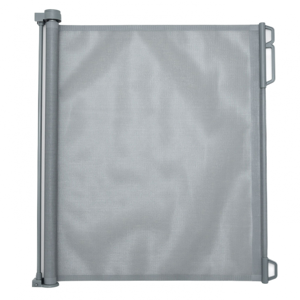 Callowesse Air Retractable Stair Safety Gate 0-140cm – Grey - Baby Gate