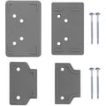 Callowesse Air Retractable Stair Safety Gate Spacer Kit - Grey - Baby Gate Accessory / Fitting