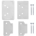 Callowesse Air Retractable Stair Safety Gate Spacer Kit - White - Baby Gate Accessory / Fitting