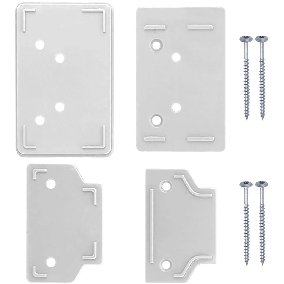 Callowesse Air Retractable Stair Safety Gate Spacer Kit - White - Baby Gate Accessory / Fitting