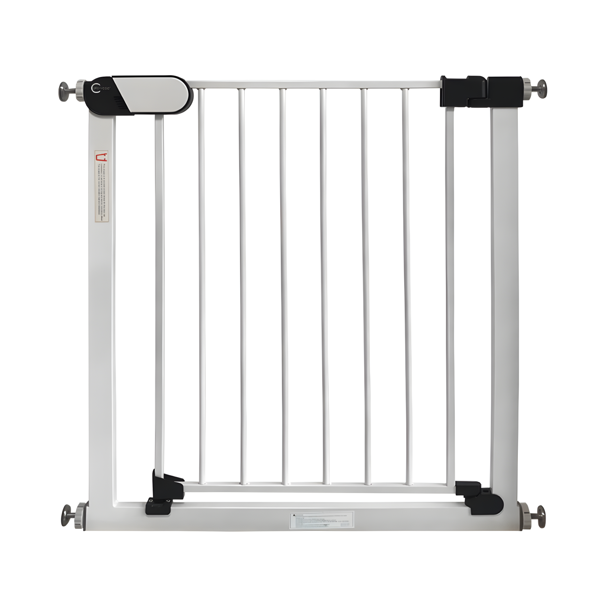 Callowesse Kemble Narrow Pressure Fit Baby & Pet Safety Gate 65-70cm x H76cm - White - Baby Gate