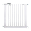 Callowesse Kishu Baby & Toddler Pressure Fit Door & Stair Safety Gate | 75-82cm x H77cm - White - Baby Gate