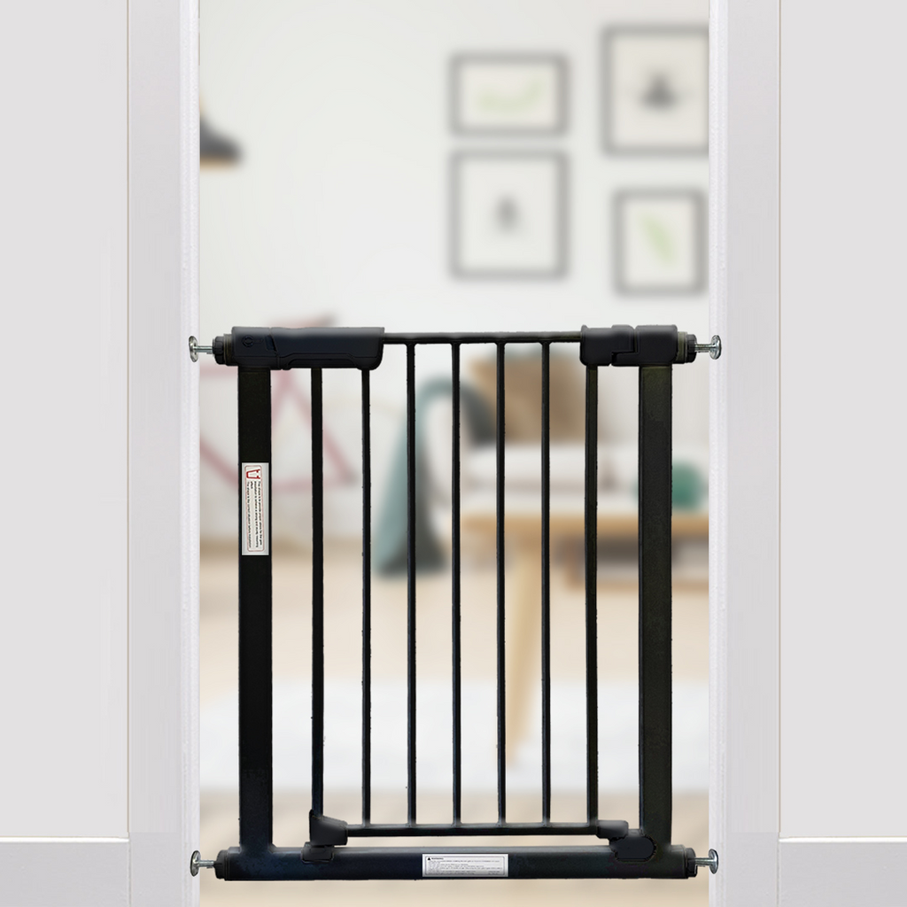 Callowesse Kuvasz Narrow Child & Pet Stair Gate 66-73cm x H76cm - Black