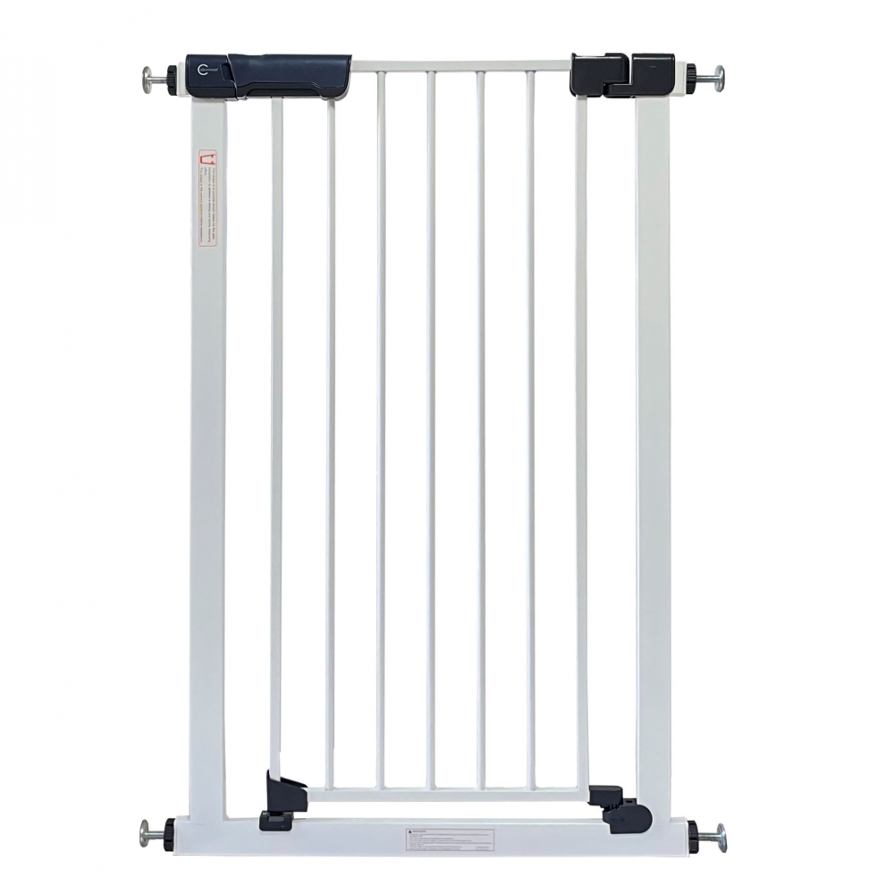 Callowesse Kuvasz Tall & Narrow Baby Stair Gate - White - Baby Gate