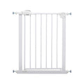 Callowesse Narrow Baby & Toddler Pressure Fit Door & Stair Safety Gate | 67-75cm x H79cm - White - Baby Gate