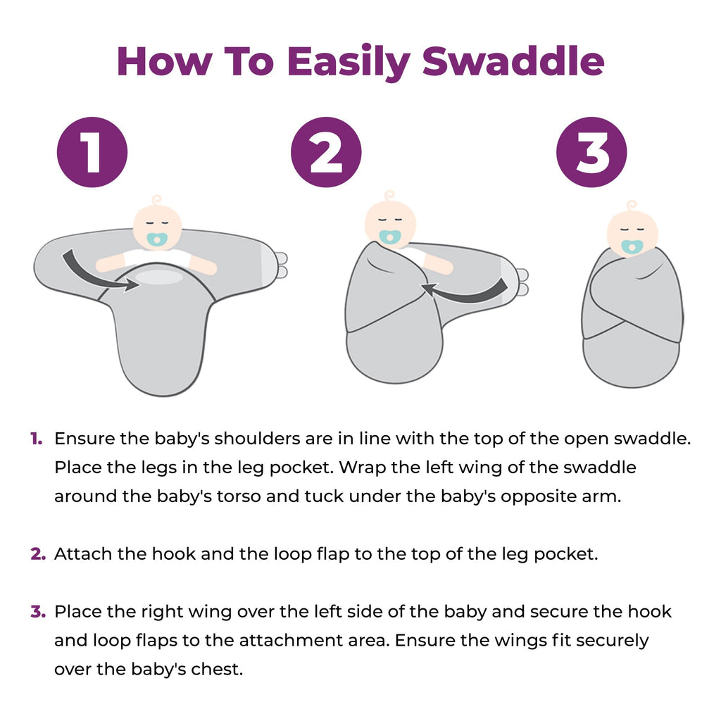 Callowesse Newborn Baby Swaddle 0-3 Months 0.5 TOG – Bunny Buddies - Swaddle