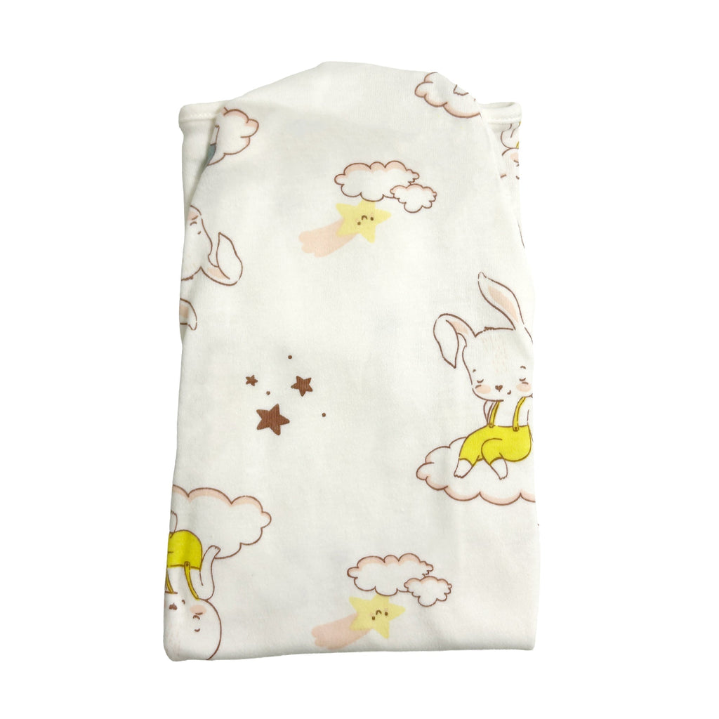 Callowesse Newborn Baby Swaddle 0-3 Months 0.5 TOG - Bunny Dreams - Swaddle
