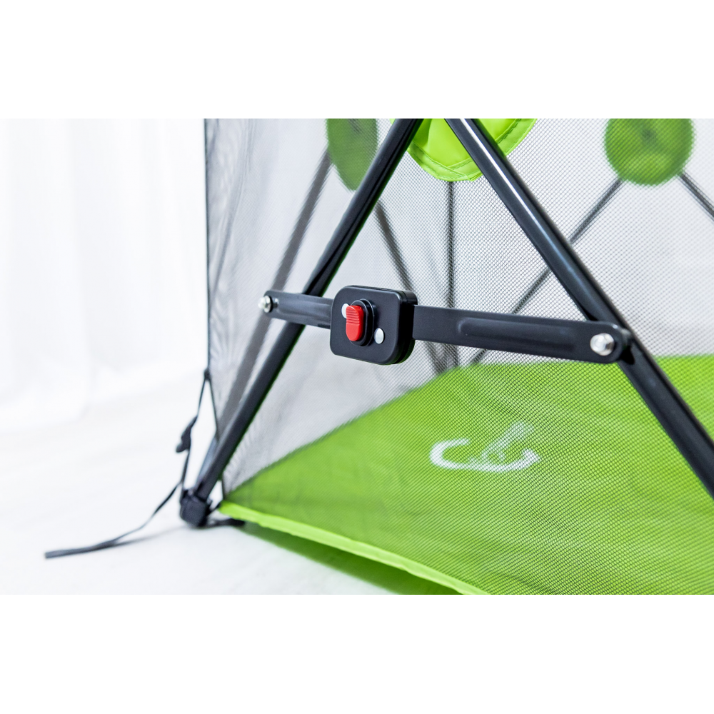 Callowesse Pop Up and Play Playpen with Securing Lock and Cushioned Guards - Playpen