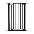 Callowesse Saluki Tall & Narrow Pressure Fit Child & Pet Safety Gate 65-70cm x H96cm - Black