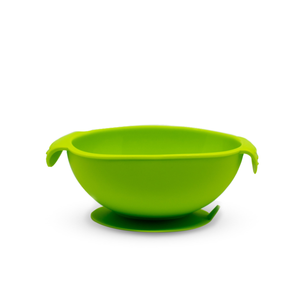Callowesse Silicone Suction Bowl - Green - Plate / Bowl
