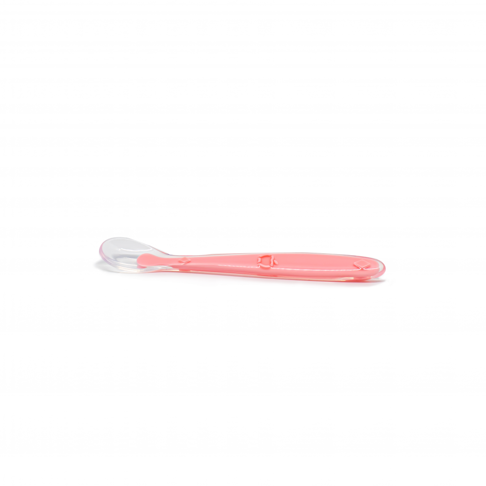 Callowesse Silicone Weaning Spoon – Pink - Cutlery