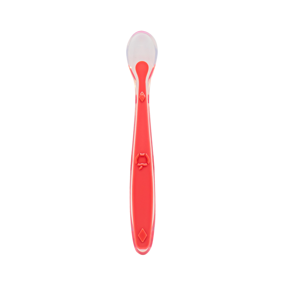 Callowesse Silicone Weaning Spoon – Red - Cutlery