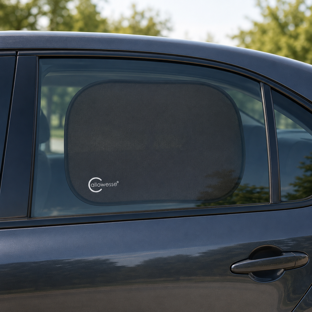 Callowesse Static Car Sun Shades - 2 Pack - Window Sun Shade