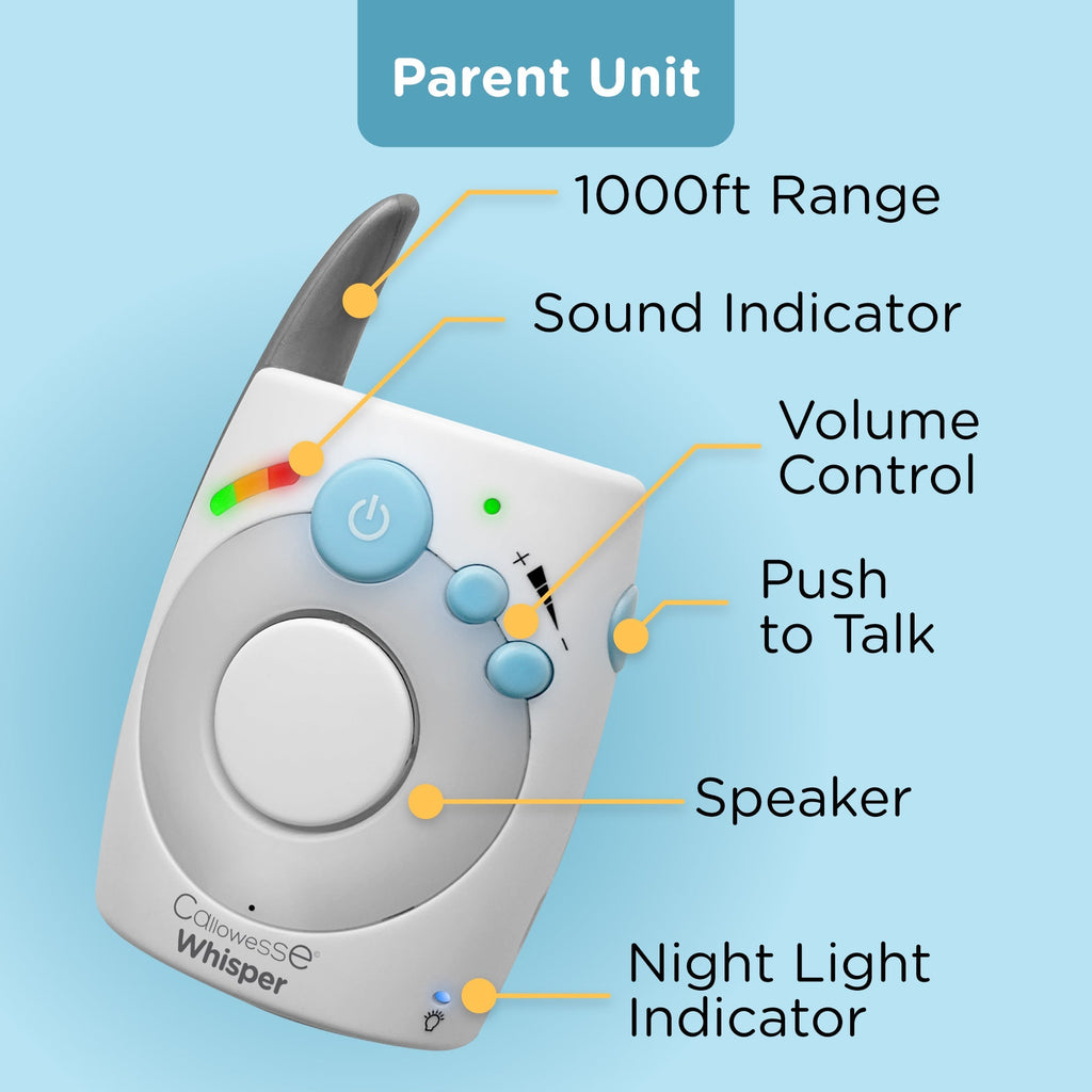 Callowesse Whisper Digital Audio Baby Monitor with DECT - Baby Monitor