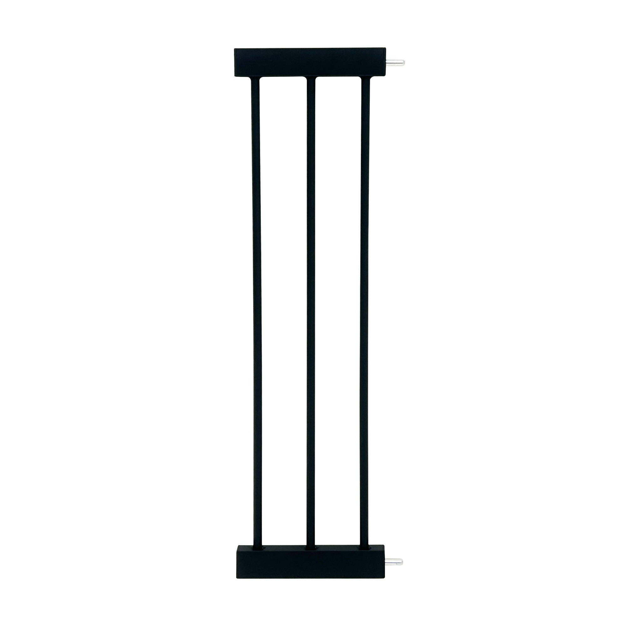 Callowesse Wood & Metal Stair Gate 21cm Extension - Black - Baby Gate Extension