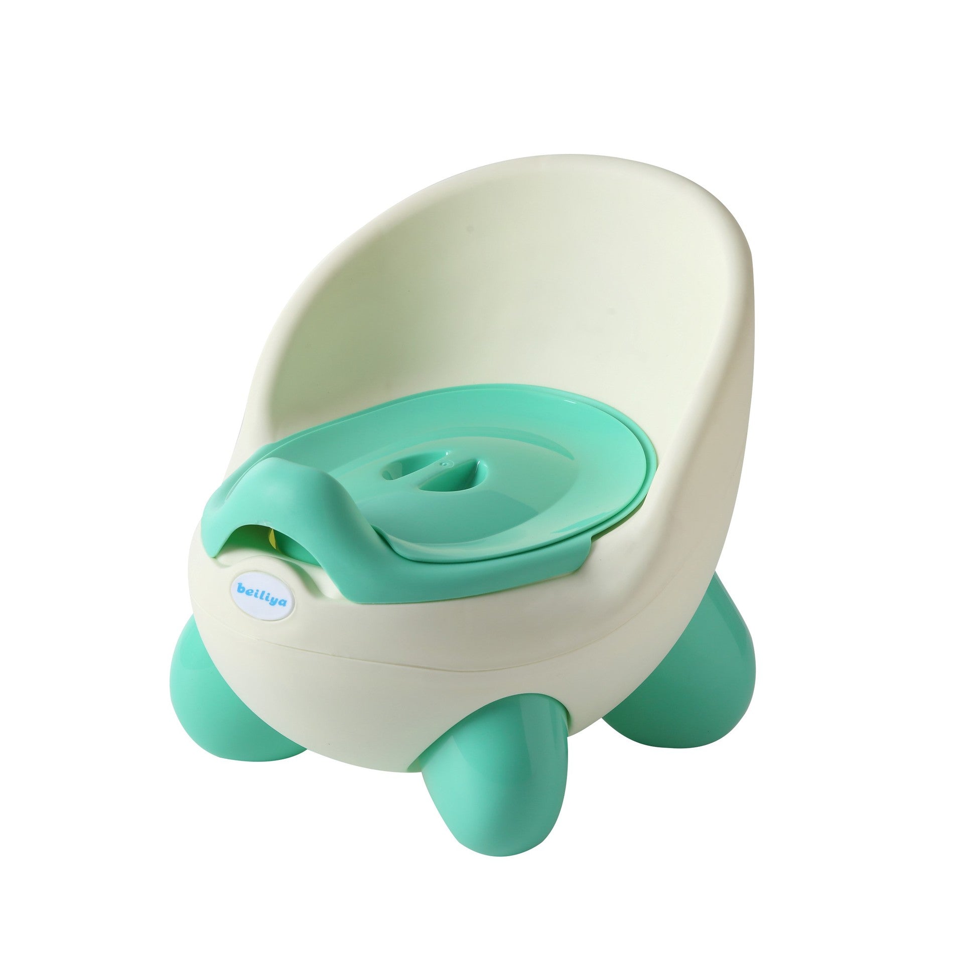 Cartoon Baby Potty Toilet Stool – Toddler Training Seat - Light green - Baby Toileting & Potty Training