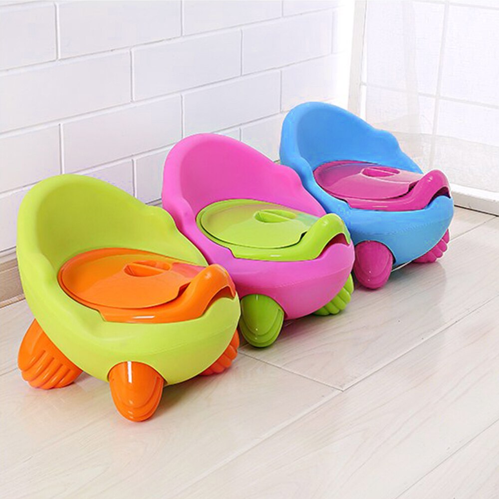 Cartoon Baby Potty Toilet Stool – Toddler Training Seat - Baby Toileting & Potty Training