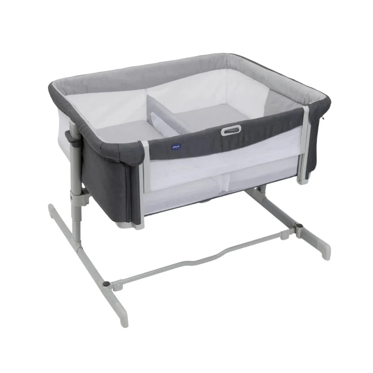 Chicco Next2Me Twins Crib - Magnet Grey - Magnet Grey - Baby Bedside Cribs
