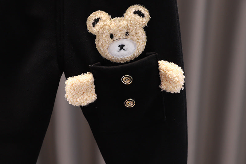 Children’s Velvet Lined Winter Baby Clothes - Baby Clothing