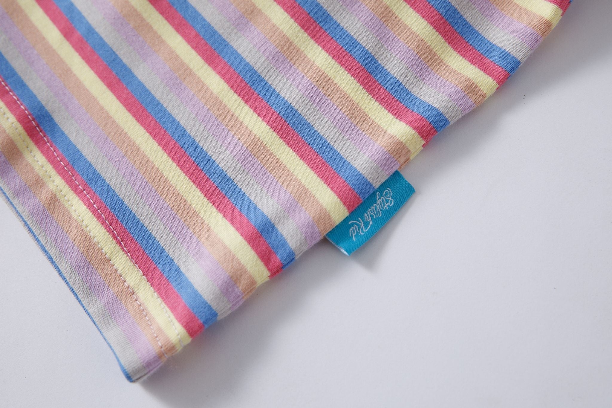 Chloe Rainbow Cotton T-Shirt Top | Baby Child Toddler