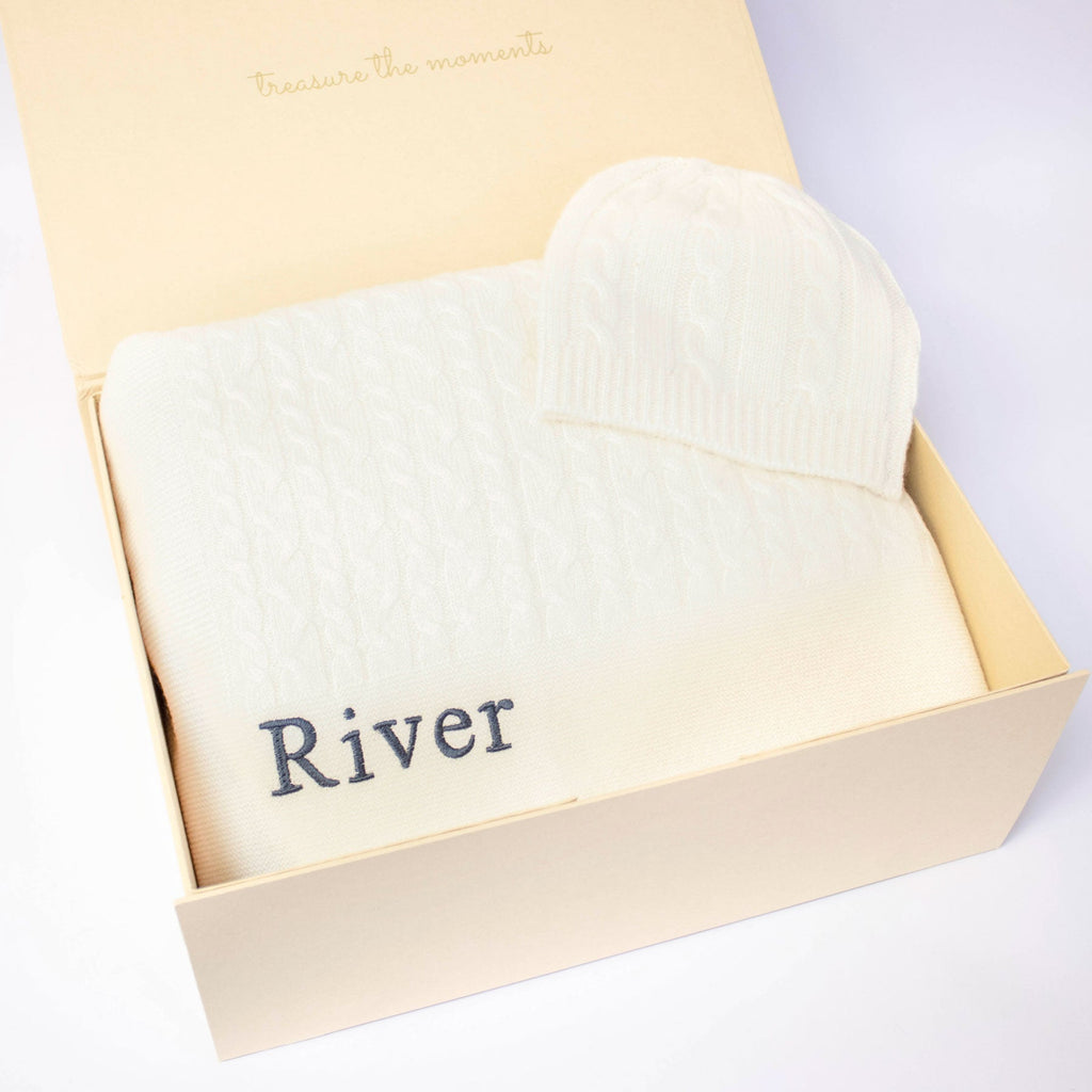 Classic Cashmere Baby Gift Set - Ivory - Ivory - Baby