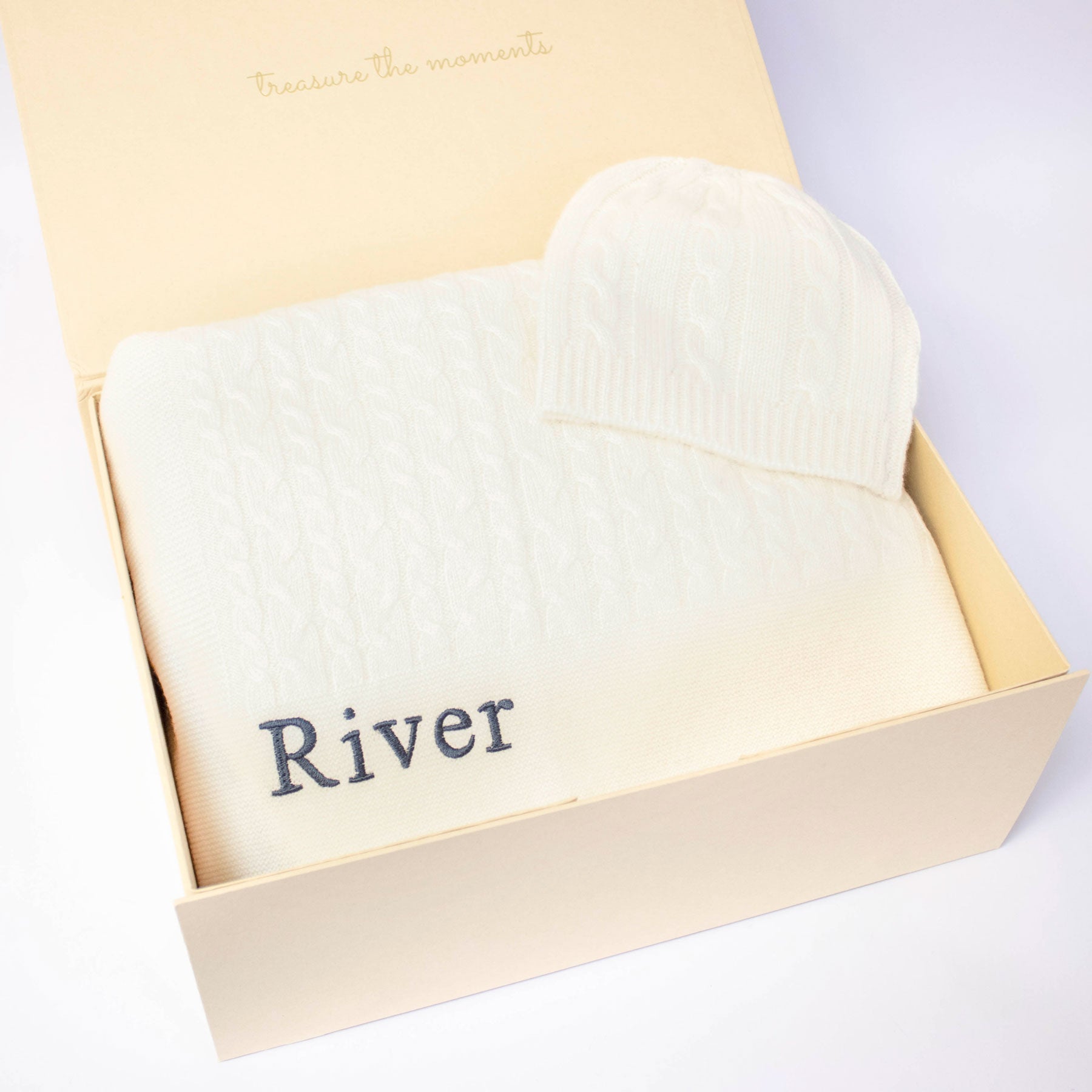 Classic Cashmere Baby Gift Set - Ivory - Ivory - Baby