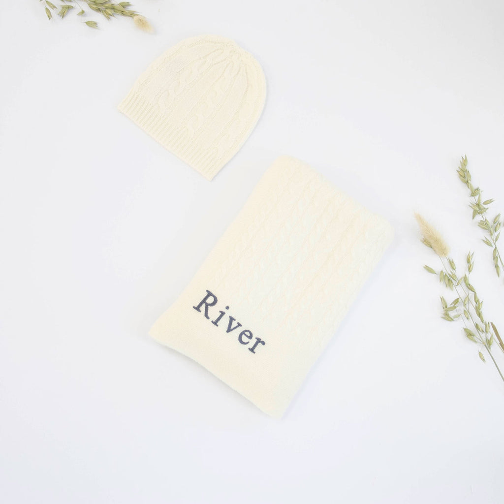 Classic Cashmere Baby Gift Set - Ivory - Ivory - Baby