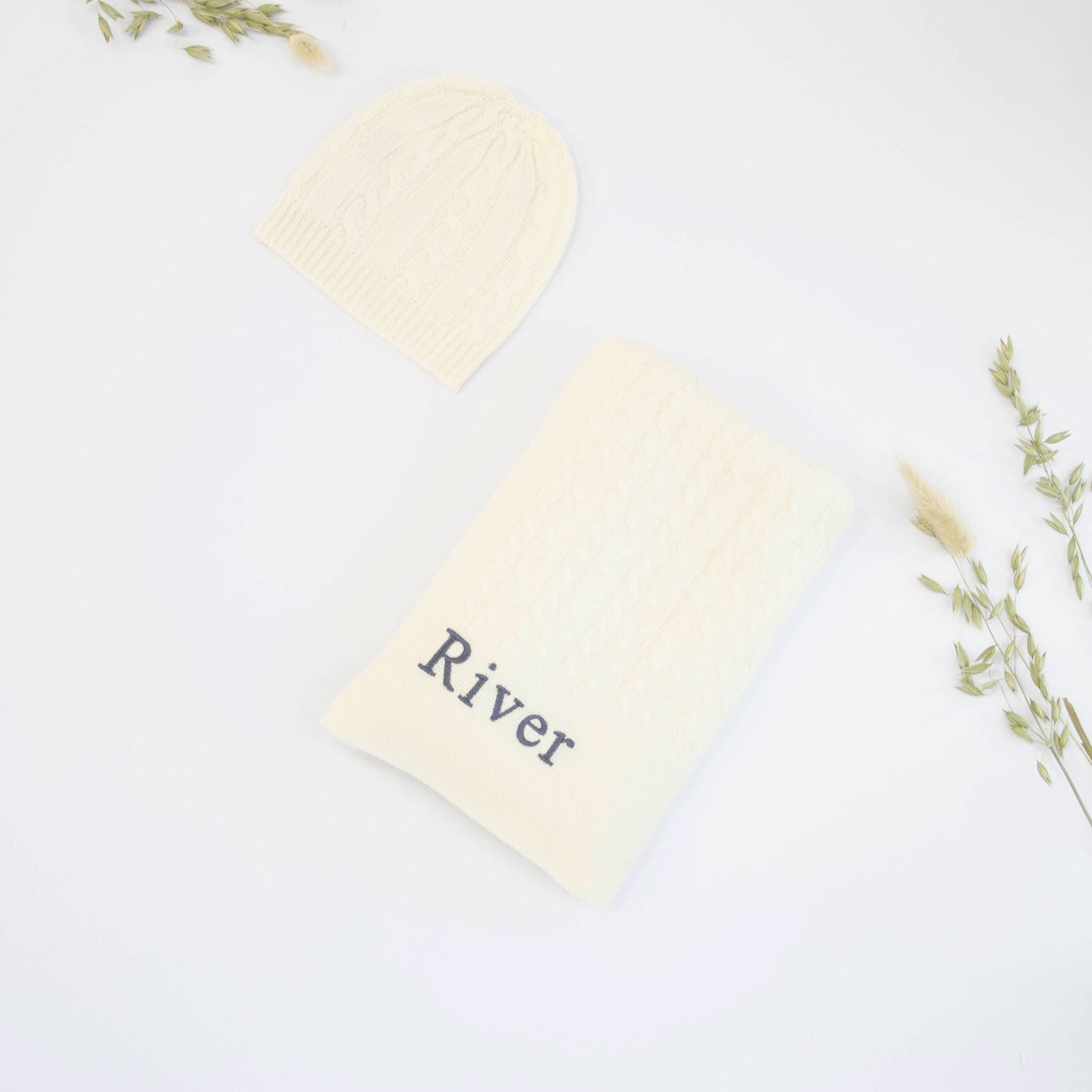 Classic Cashmere Baby Gift Set - Ivory - Ivory - Baby