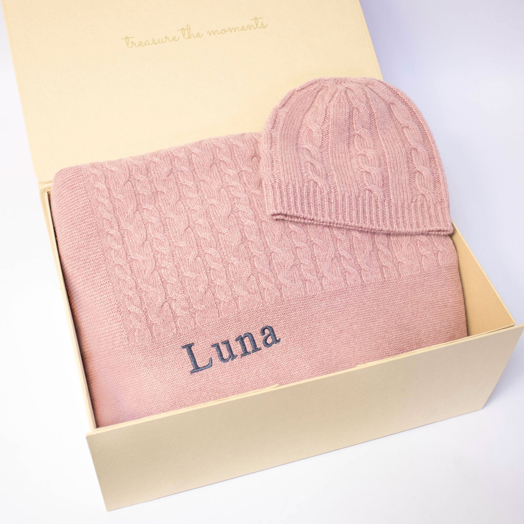 CLASSIC CASHMERE BABY GIFT SET - ROSEWOOD - Rosewood - Baby & Toddler