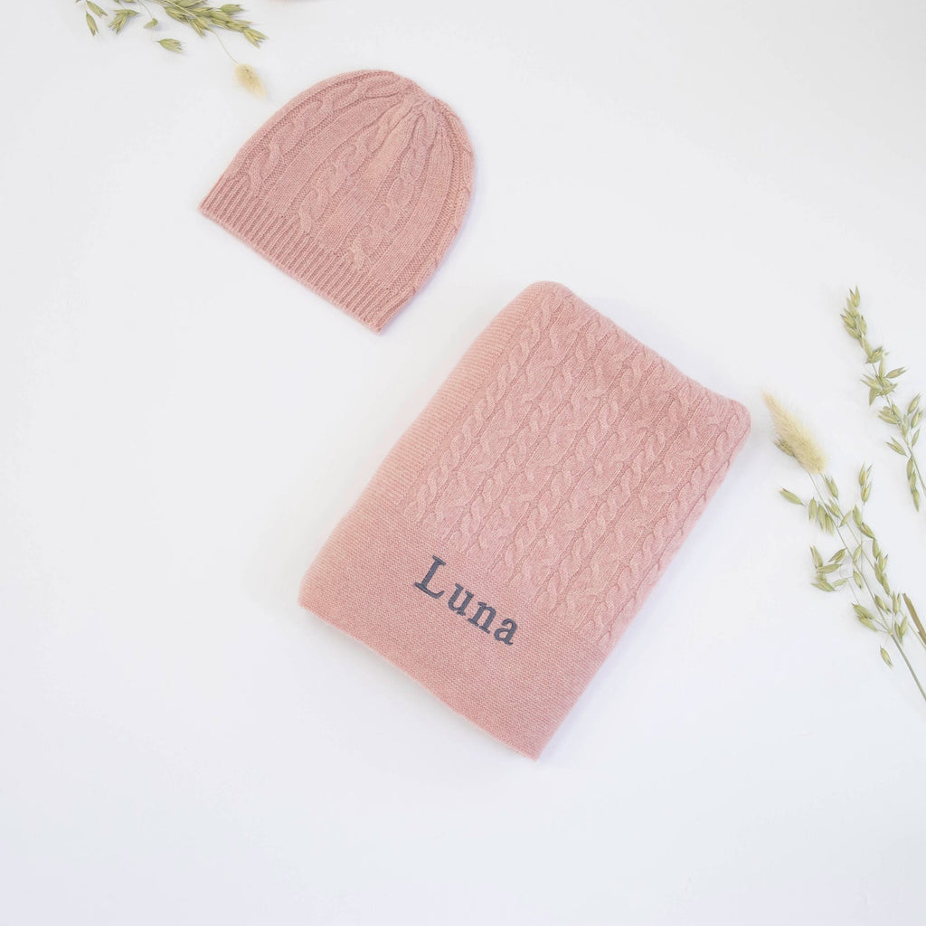 CLASSIC CASHMERE BABY GIFT SET - ROSEWOOD - Rosewood - Baby & Toddler