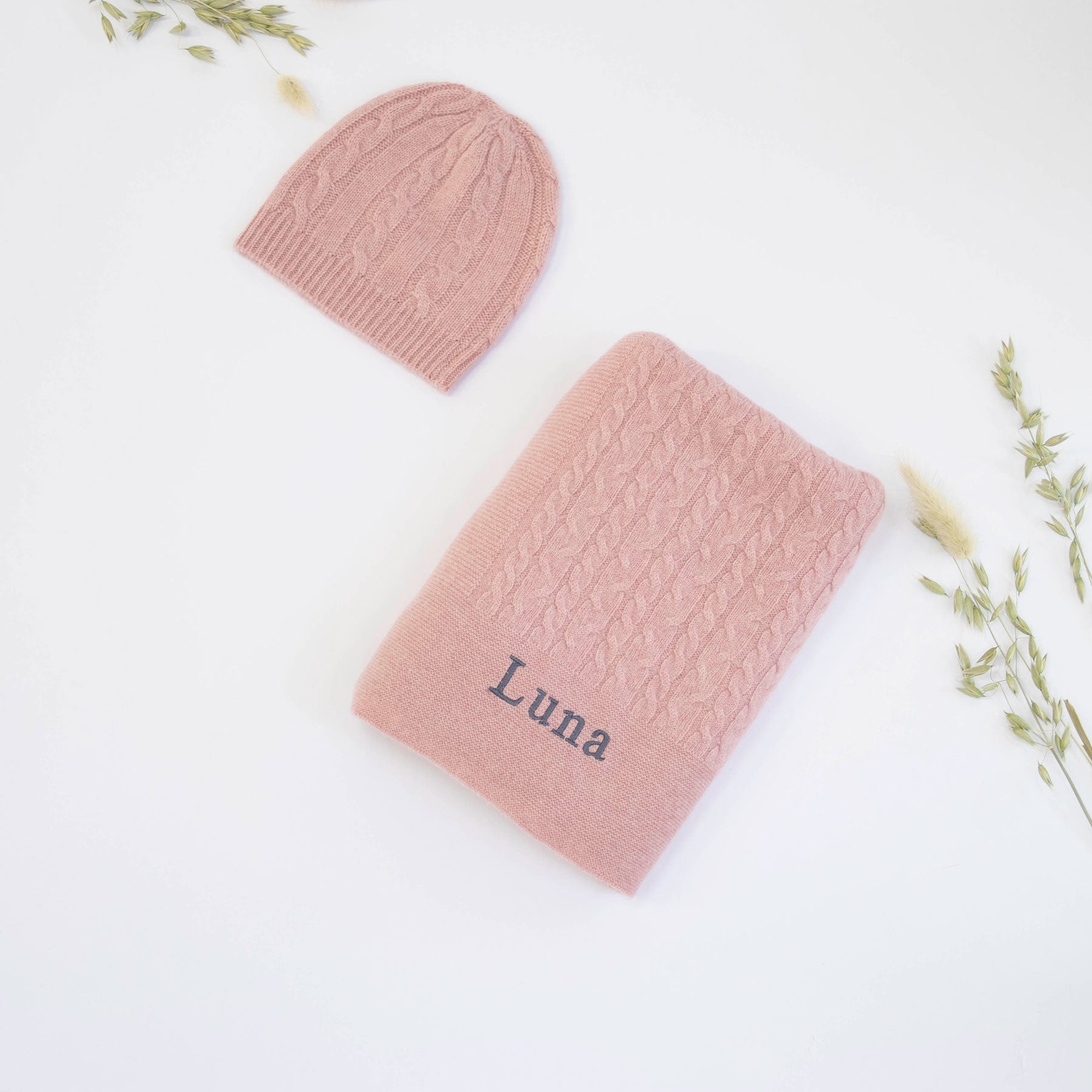 CLASSIC CASHMERE BABY GIFT SET - ROSEWOOD - Rosewood - Baby & Toddler
