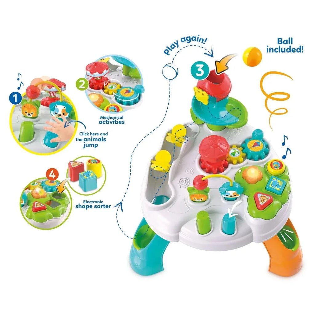 Clementoni Touch Discover & Play Sensory Table - Toys & Games