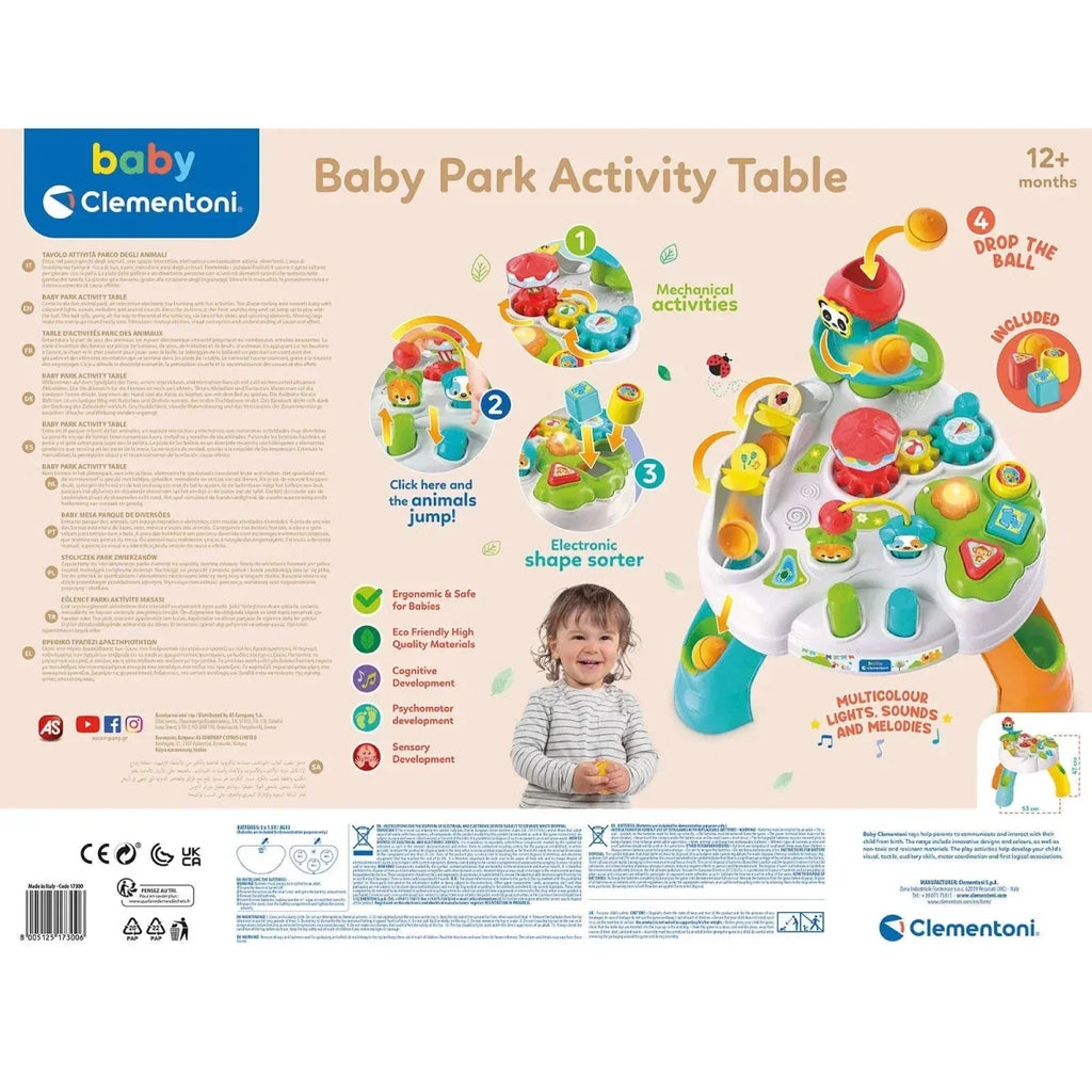 Clementoni Touch Discover & Play Sensory Table - Toys & Games