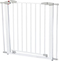 Clippasafe 73-96cm x H76.5cm Metal Pressure Fit Baby & Pet Safety Stair Gate - White - Baby Gate