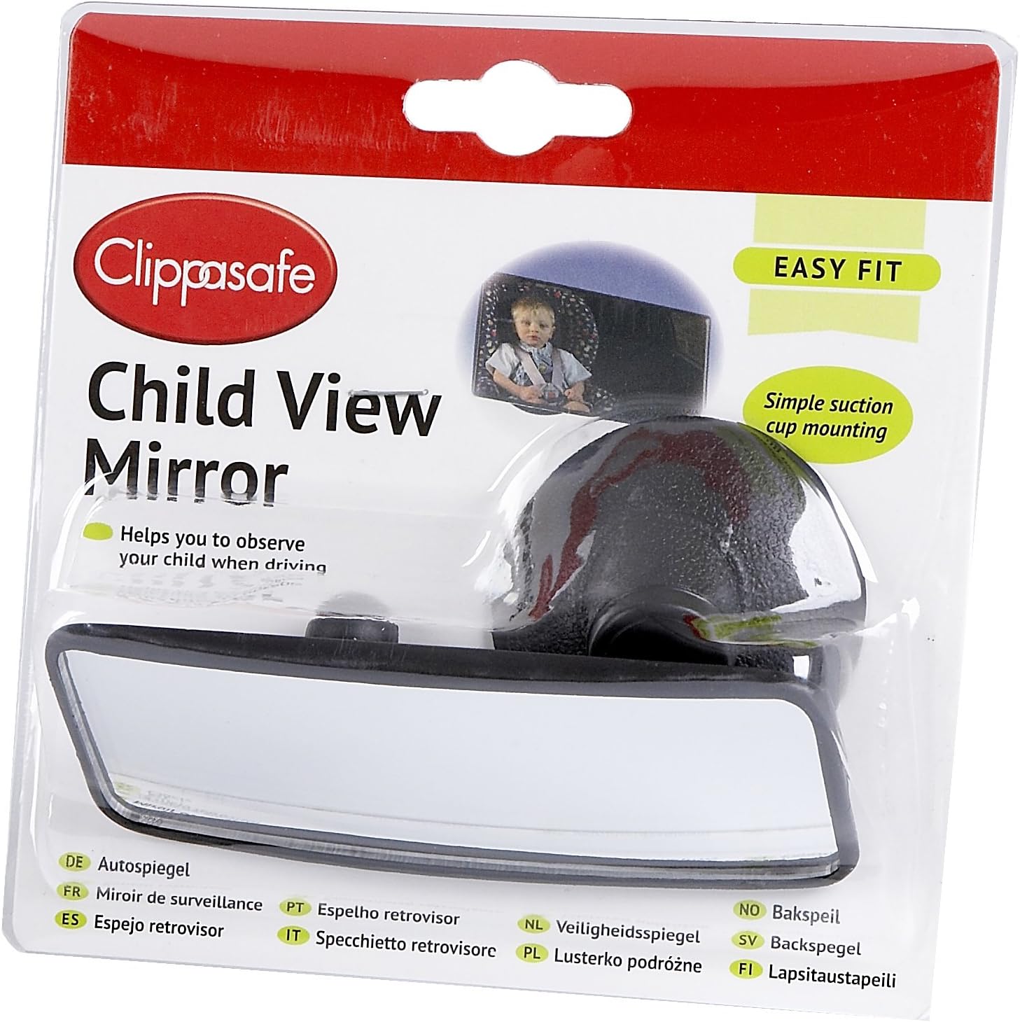 Clippasafe Child Rear View Mirror - Car Seat Mirror