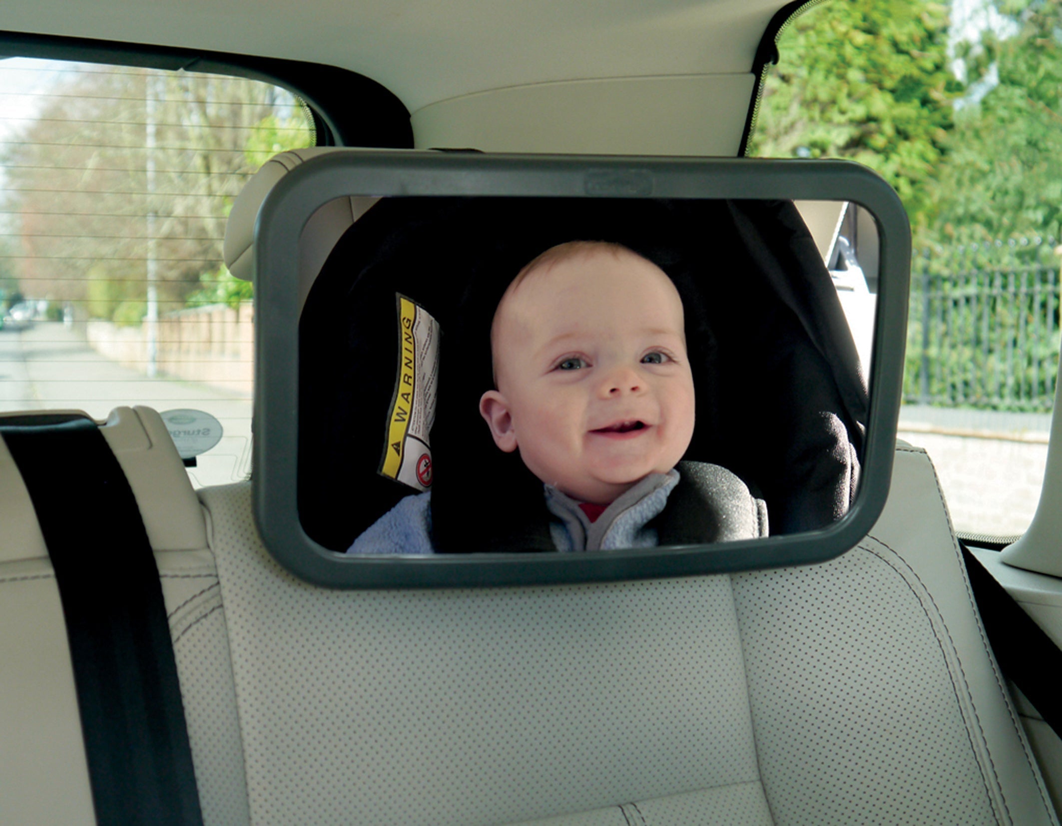 Clippasafe Clear View Baby Car Seat Mirror - Car Seat Mirror