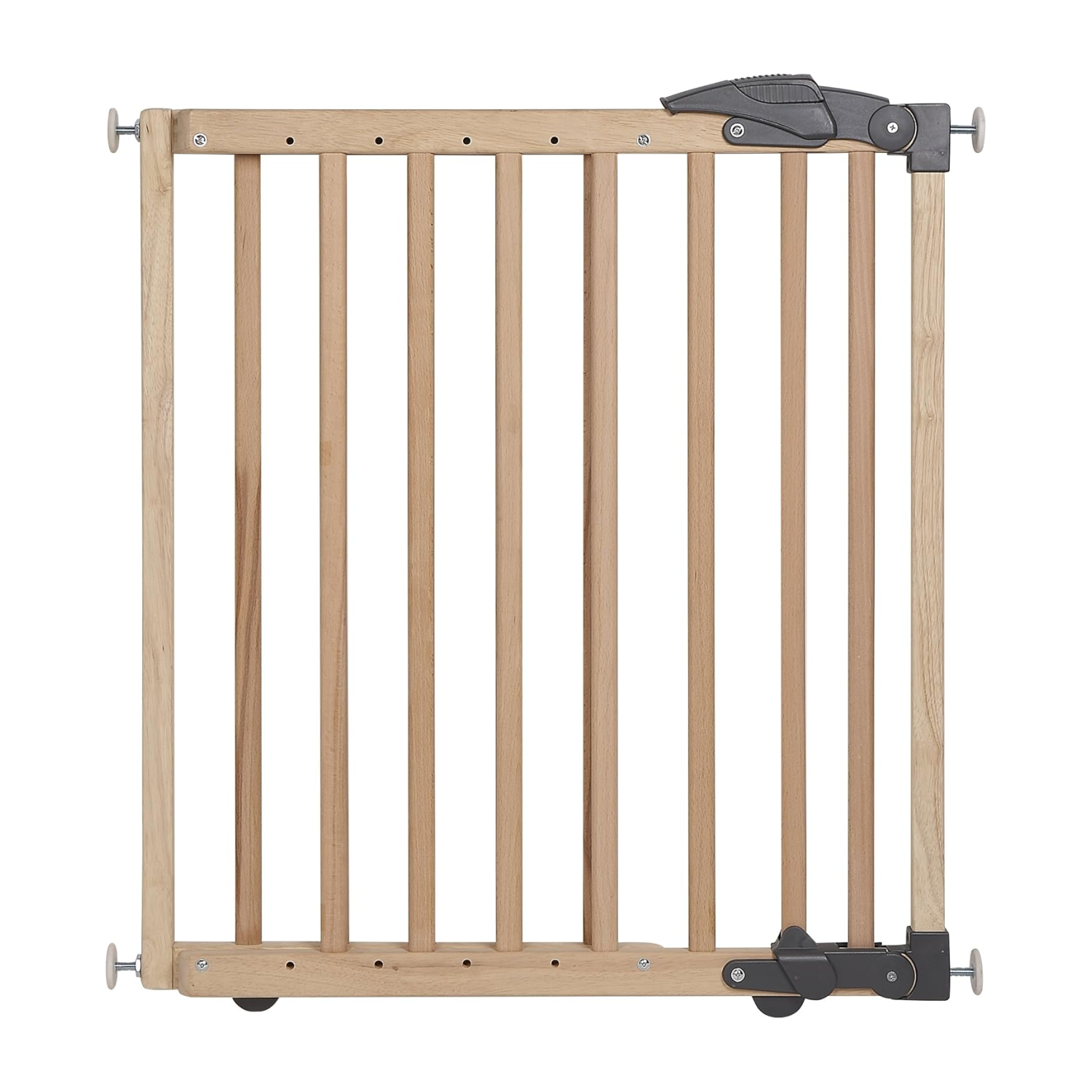 Clippasafe Extendable Wooden Screw Fit Stair Gate or Pressure Fit Safety Barrier (68cm-102cm) | Barrier Only