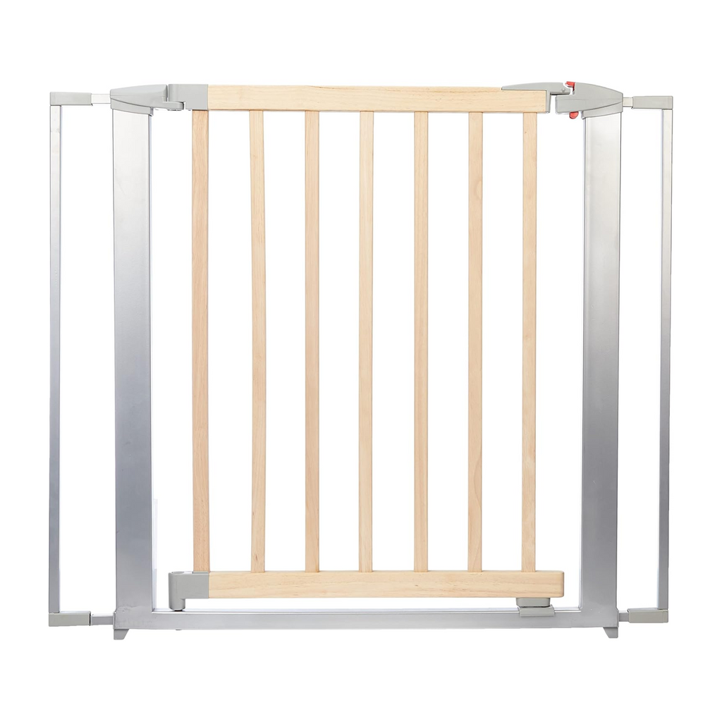 Clippasafe Metal & Wood Extendable Swing Shut Baby Stair Gate W72-95cm - Baby Gate