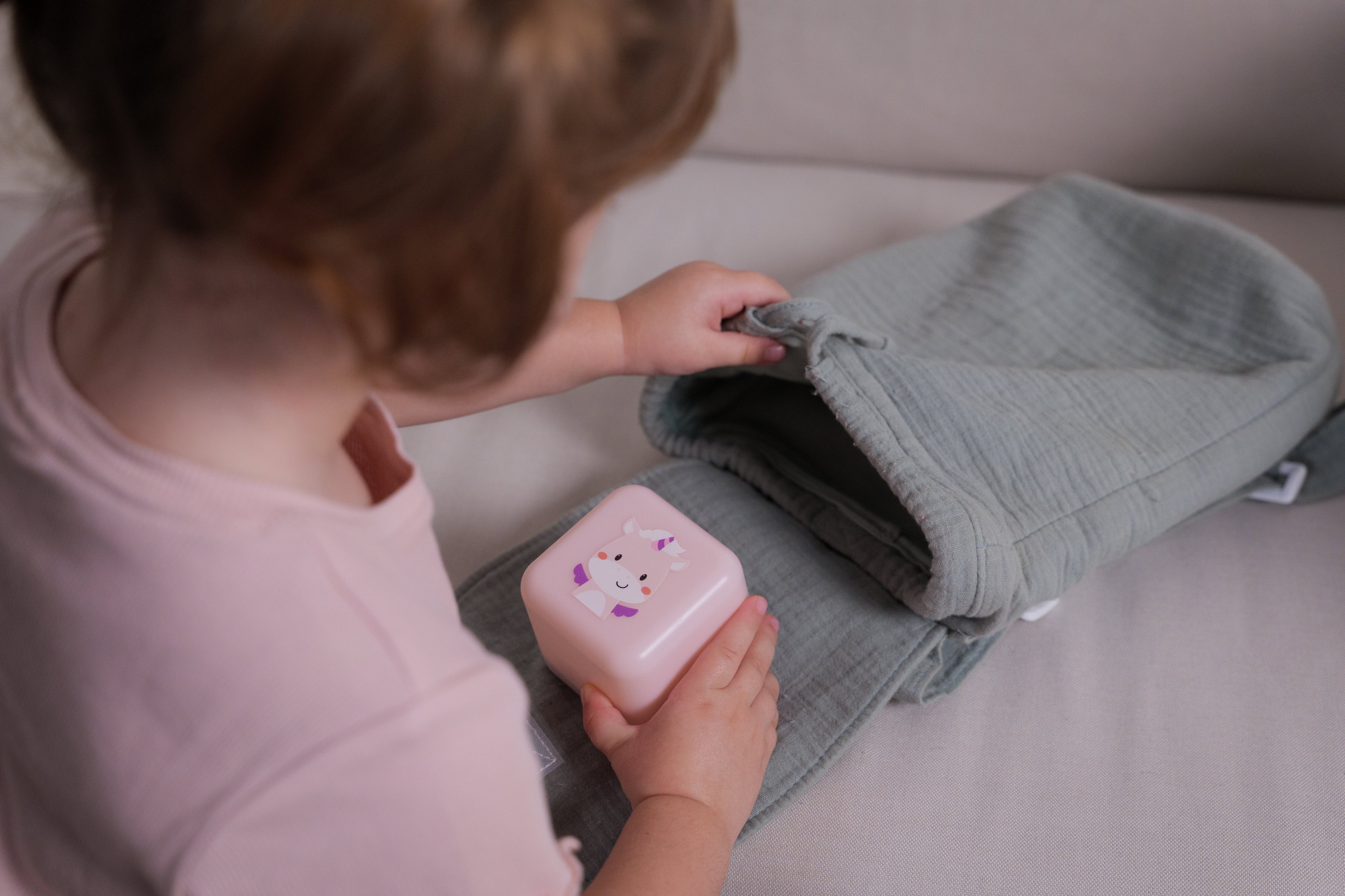Cloud B Cube B Portable Nightlight - Lily the Unicorn - Night Light
