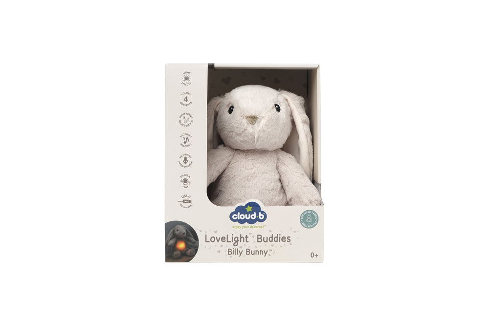 Cloud B LoveLight Nightlight Buddies - Billy Bunny - Night Light