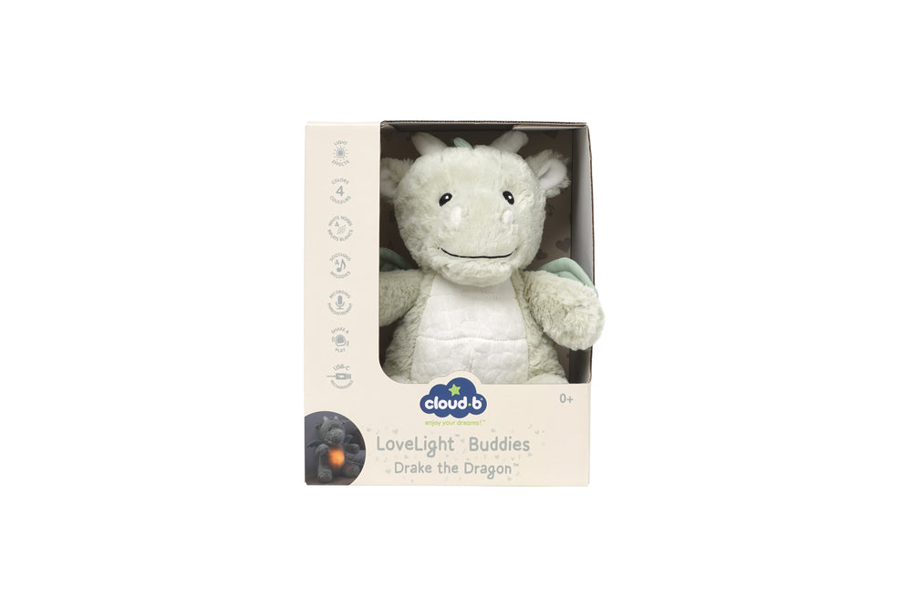 Cloud B LoveLight Nightlight Buddies - Drake Dragon - Night Light