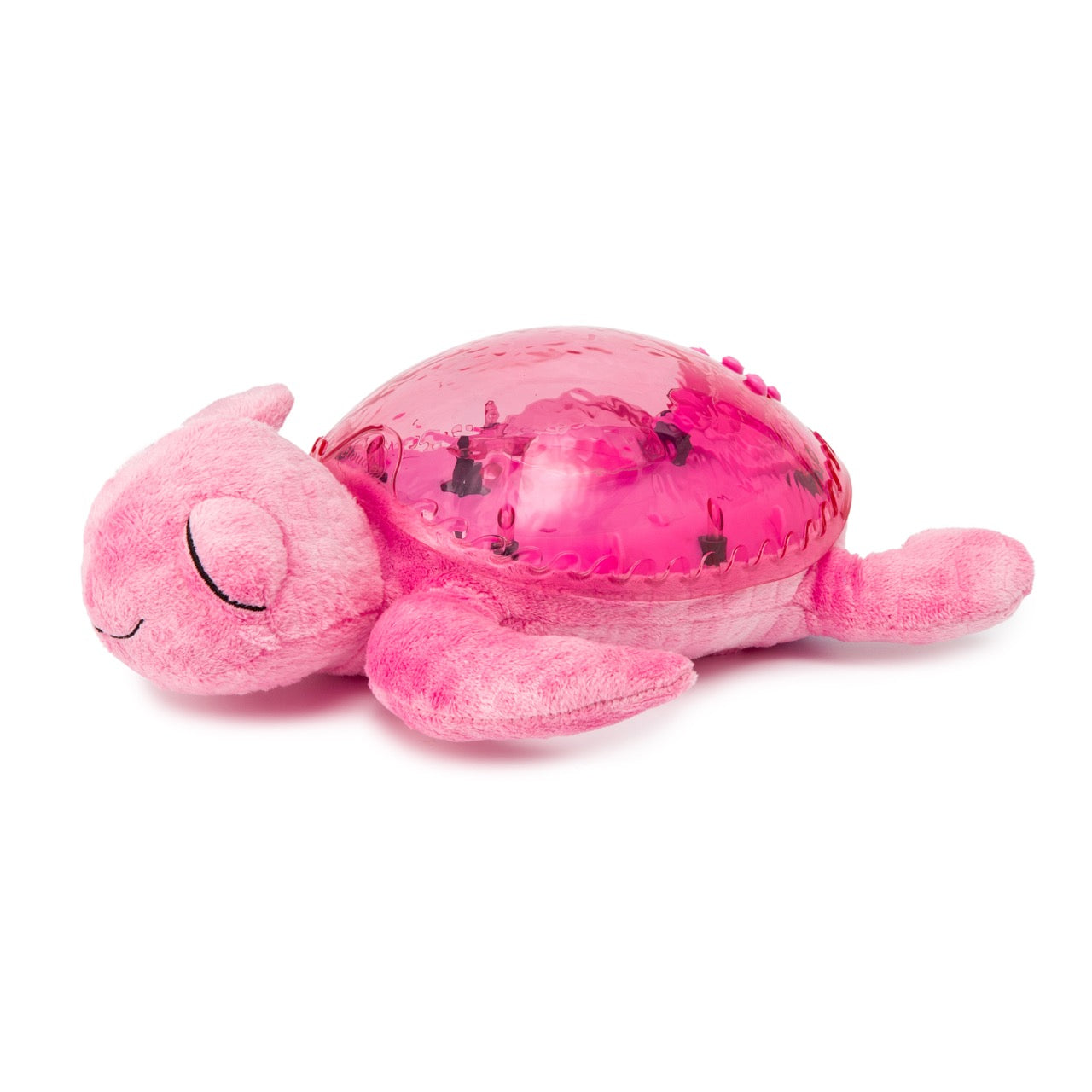 Cloud B Tranquil Turtle Rechargeable Projector Nightlight with White Noise Soothing Sounds - Pink - Night Light