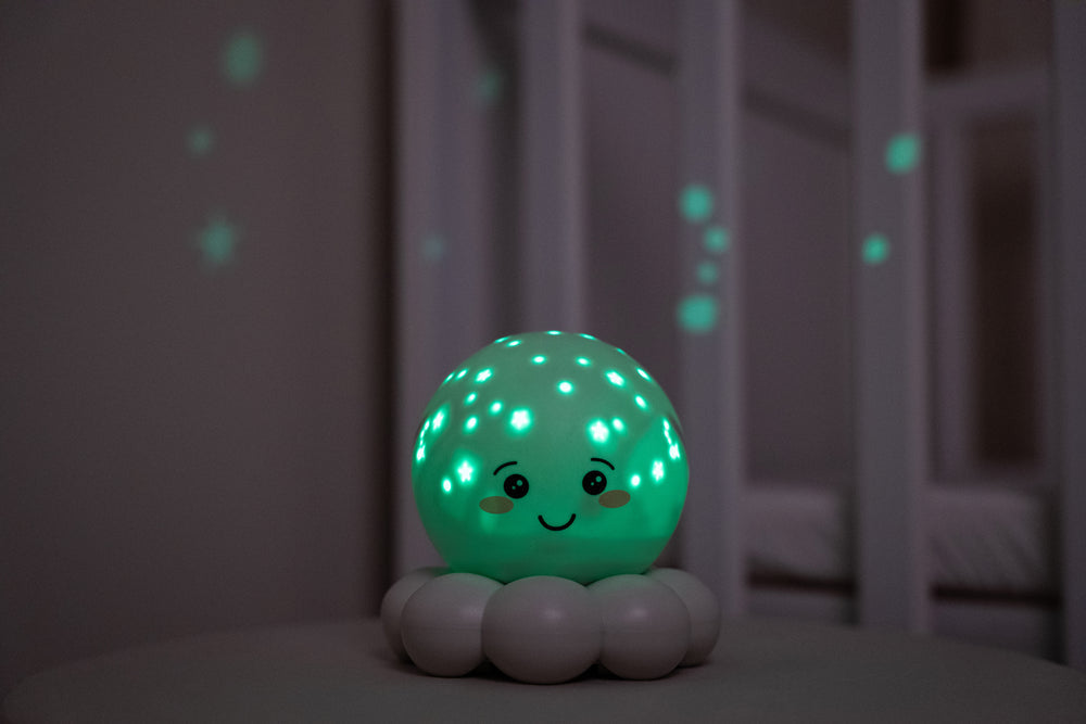 Cloud B Twinkles to Go Octo Nightlight Projector - Grey - Night Light