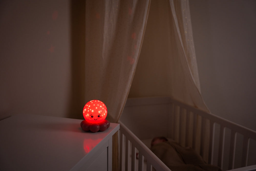 Cloud B Twinkles to Go Octo Nightlight Projector - Soft Pink - Night Light