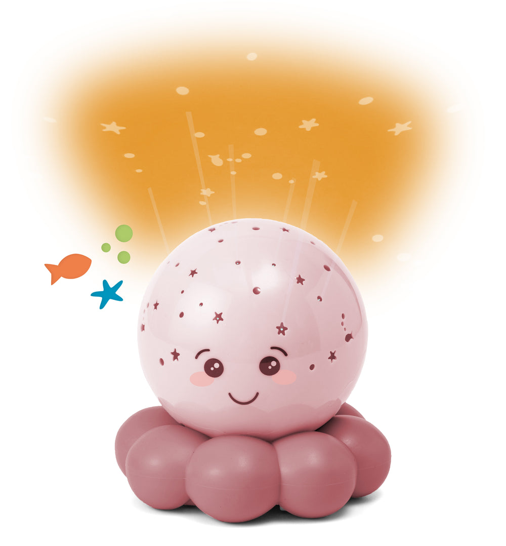 Cloud B Twinkles to Go Octo Nightlight Projector - Soft Pink - Night Light
